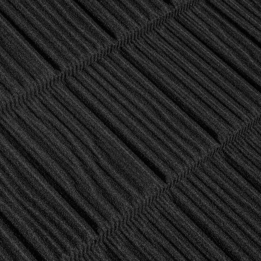 Wood Shake Roofing Tiles in Black — Tefute USA asphalt shingle color swatch