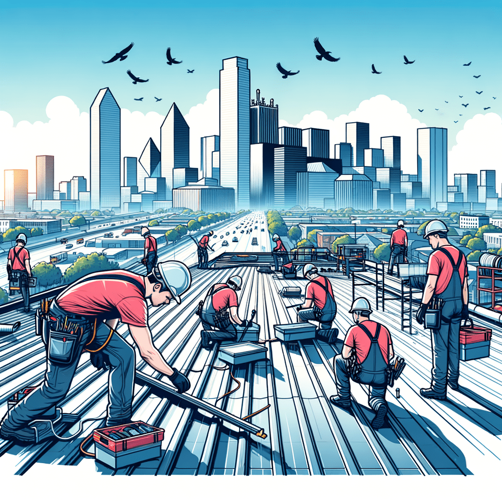 Commercial Flat Roof Repair and TPO Roofing in Dallas, Tarrant, and Collin Counties