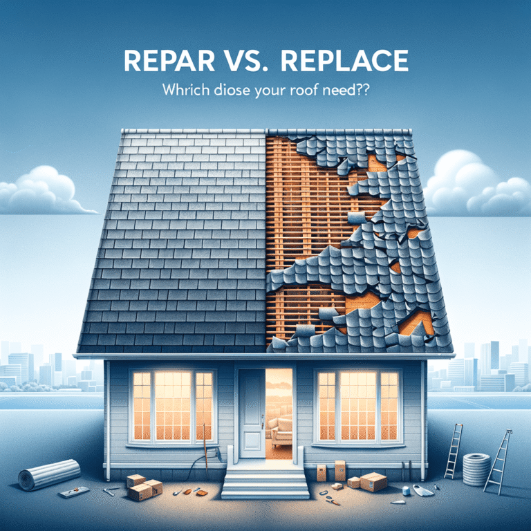 "Repair vs. Replace: Which Does Your Roof Need?"