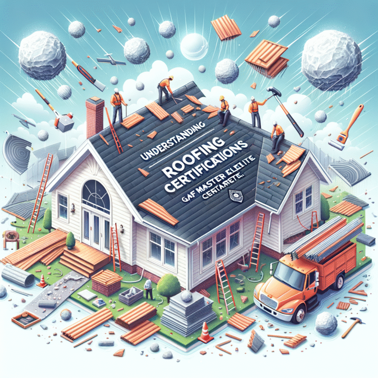 "Understanding Roofing Certifications: GAF Master Elite, CertainTeed, etc."