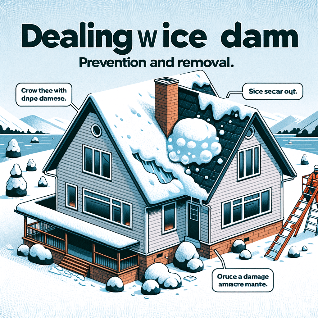 "Dealing with Ice Dams: Prevention and Removal"