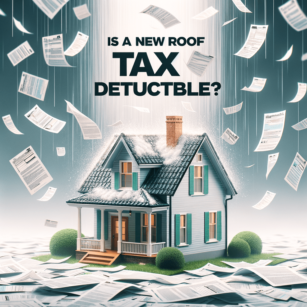 "Is a New Roof Tax Deductible?"